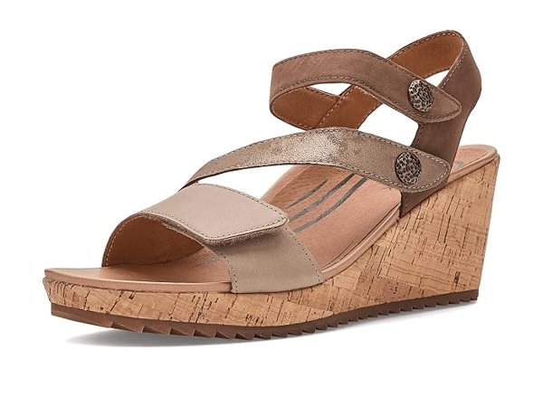 Aetrex Madelyn wedge sandals