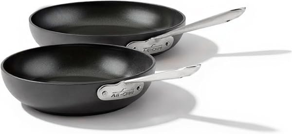 All-Clad HA1 2-pc fry pan set