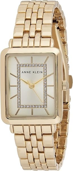 Anne Klein glitter bracelet watch (women's)