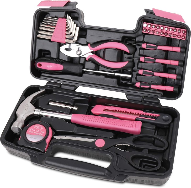 Apollo 39-piece household tool set