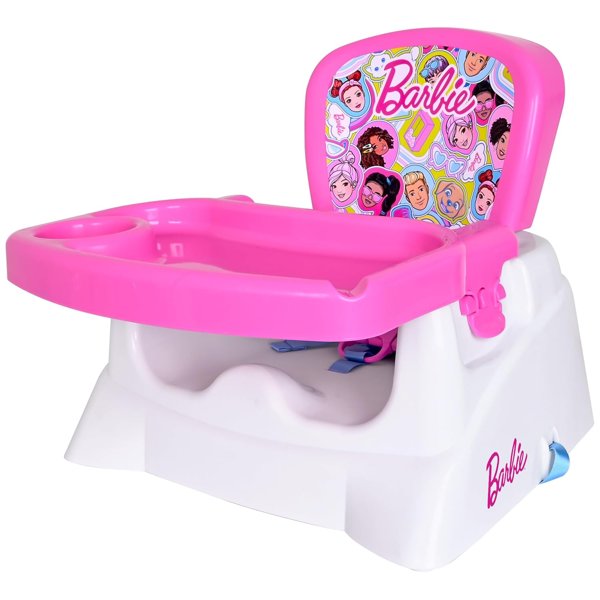 Barbie pink toddler booster seat