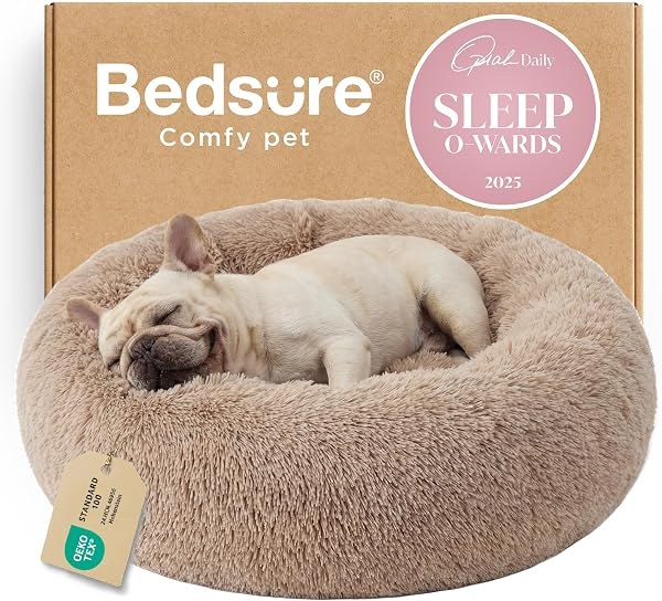 Bedsure calming dog bed, medium