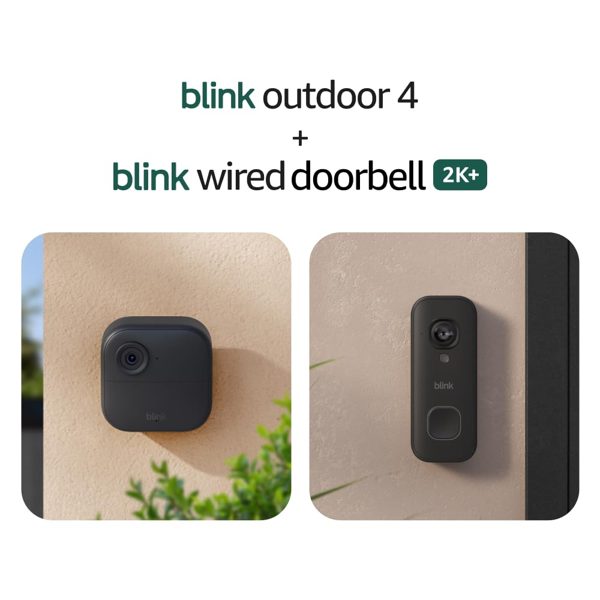 Blink Outdoor 4 + doorbell bundle