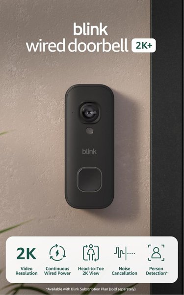 Blink Wired Doorbell 2K+