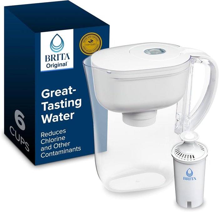 Brita 6-cup water filter pitcher