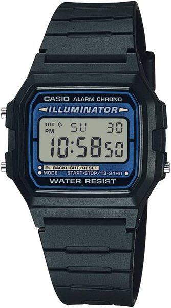 Casio F-105W classic digital watch