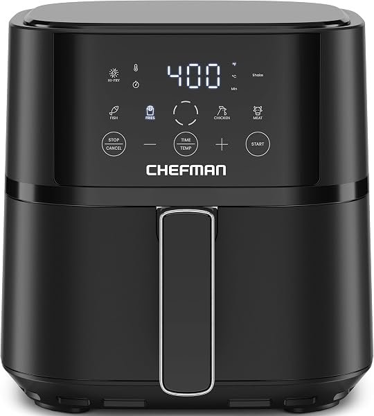 Chefman 4 qt touchscreen air fryer