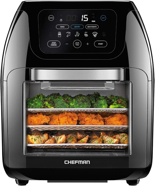 Chefman 10L air fryer + rotisserie oven