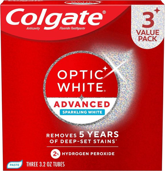 Colgate Optic White toothpaste 3-pack