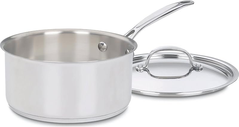 Cuisinart 3-qt saucepan with lid