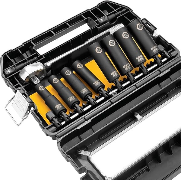 DeWalt 10-pc impact socket set