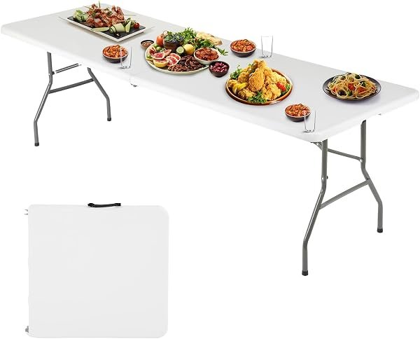 FDW 6 ft folding table