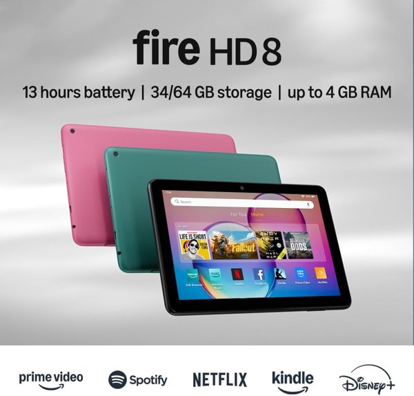 Fire HD 8 tablet 64GB