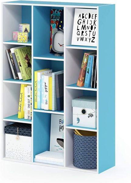Furinno 11-cube bookshelf
