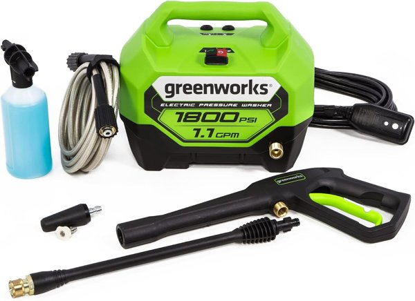 Greenworks 1800 PSI pressure washer