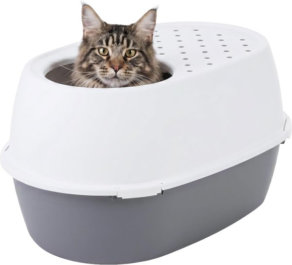 IRIS XXL top-entry cat litter box