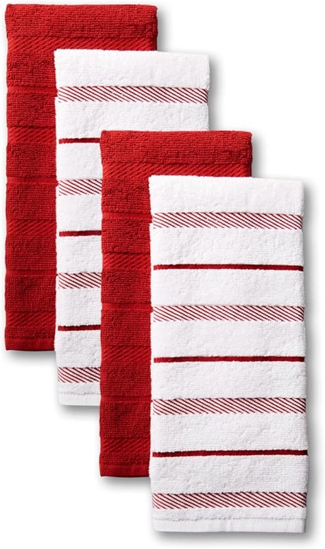 KitchenAid Albany kitchen towels 4-pack