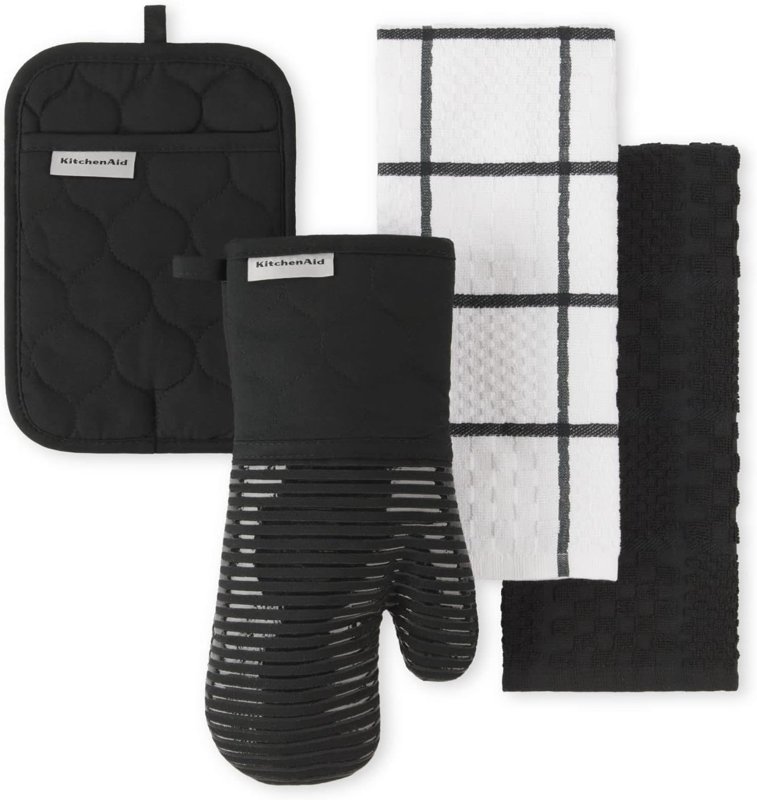 KitchenAid oven mitt, pot holder & towel set