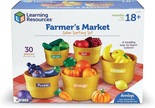 Learning Resources Farmer's Market sorting set