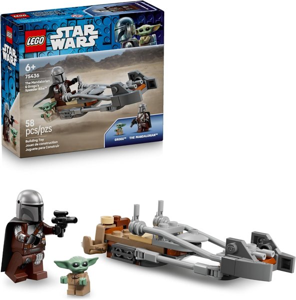 LEGO Star Wars Mando & Grogu speeder 75436