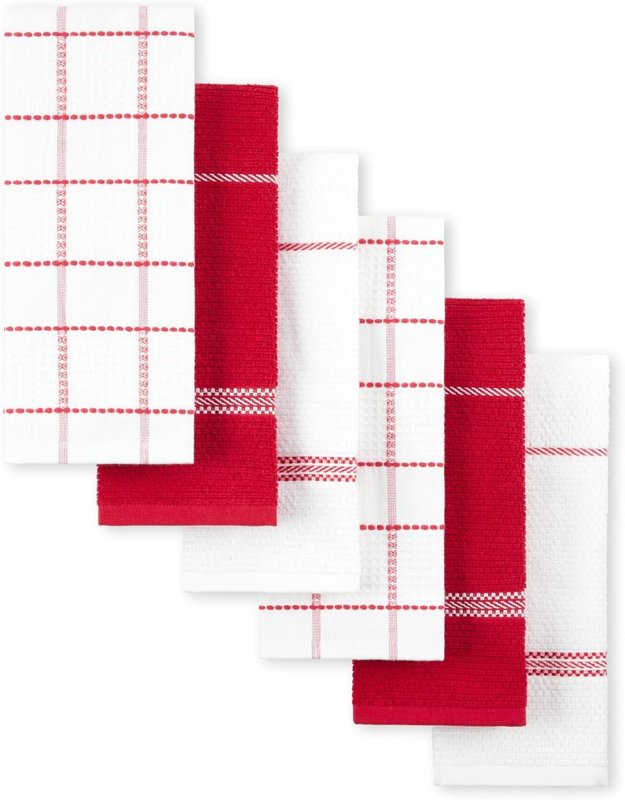 Martha Stewart kitchen towels 6-pack