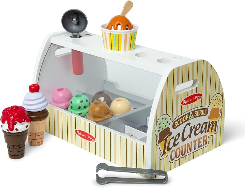 Melissa & Doug ice cream counter