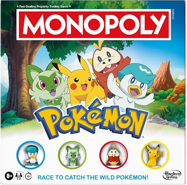 Monopoly Pokémon Edition board game