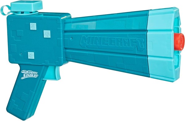 Nerf Super Soaker Minecraft water blaster