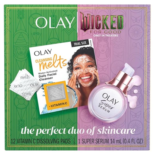 Olay x Wicked skin care set
