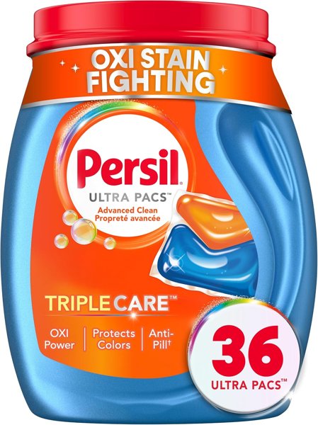 Persil Oxi+Odor laundry pacs 36ct
