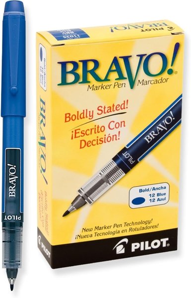 PILOT Bravo marker pens 12-pk