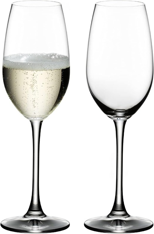 Riedel champagne glasses (set of 2)