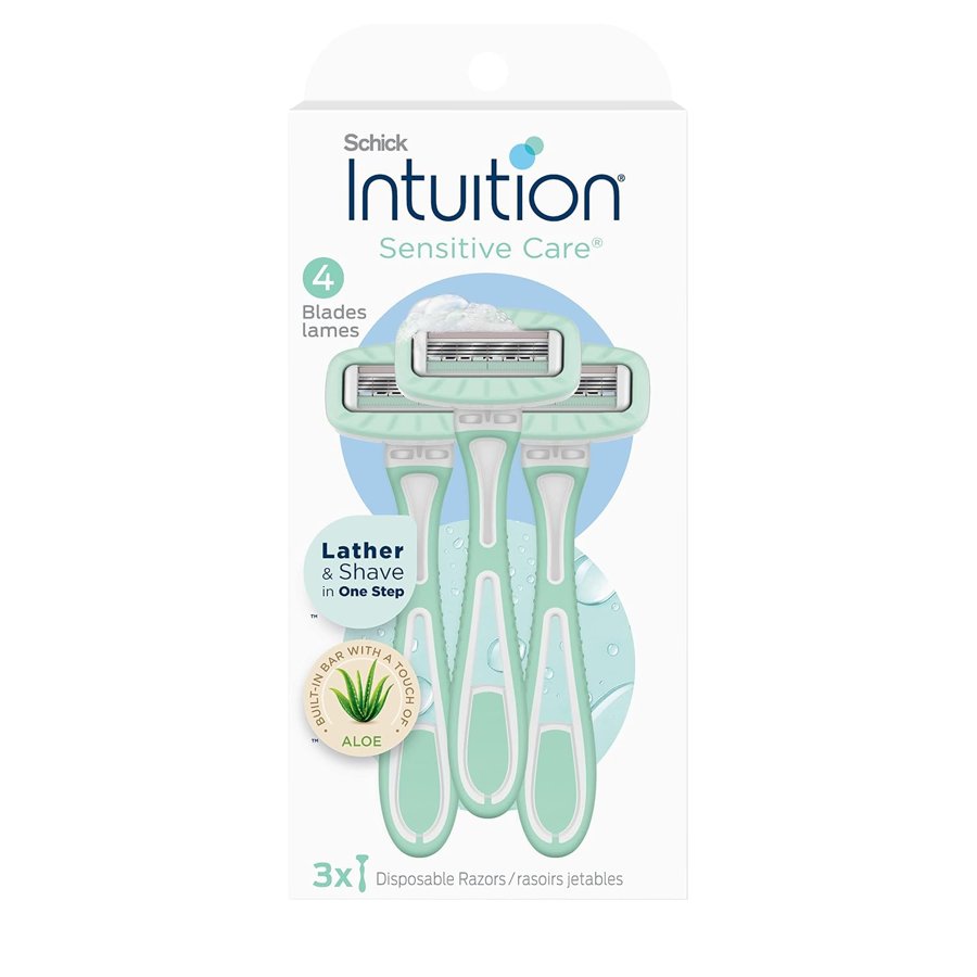 Schick Intuition disposable razors 3ct