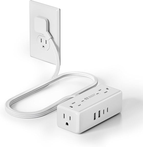 SUPERDANNY surge protector strip