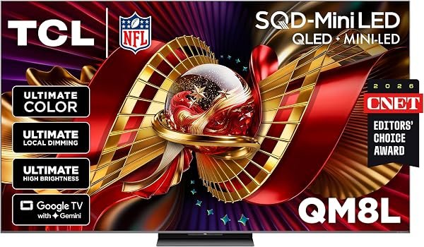 TCL 75-inch QM8L 4K TV