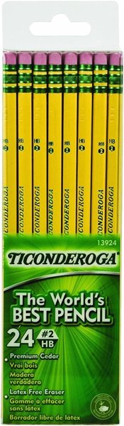 Ticonderoga #2 pencils 144-ct