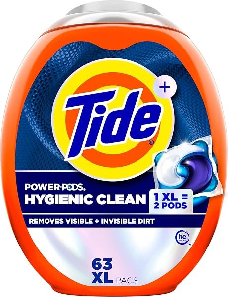 Tide Hygienic Clean PODS 63-ct