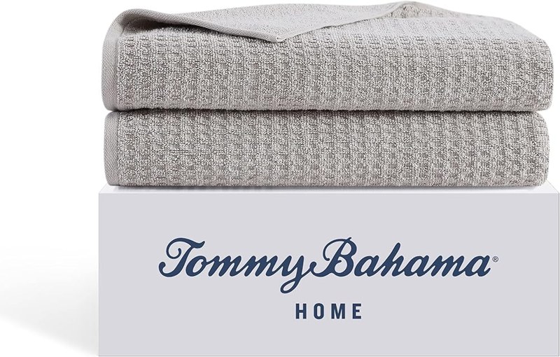 Tommy Bahama cotton bath towels 2-pack