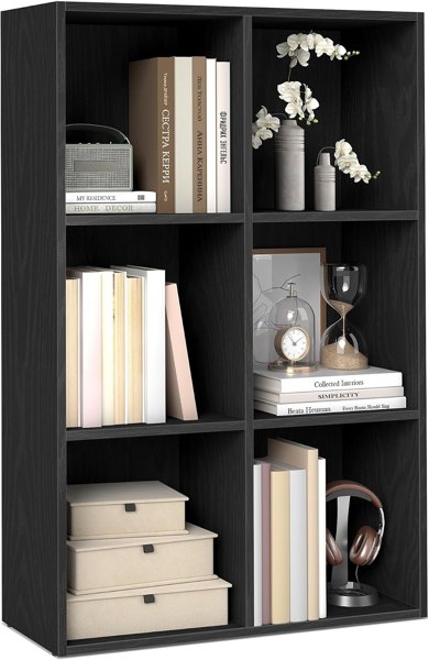 VASAGLE 6-cube bookshelf