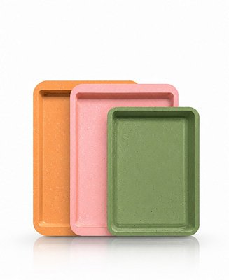 Art and Cook 3-piece ceramic cookie pans