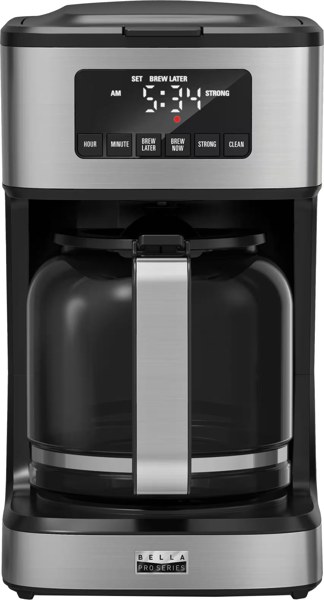 bella PRO 12-cup coffee maker