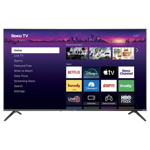 Pioneer 70" 4K Roku TV
