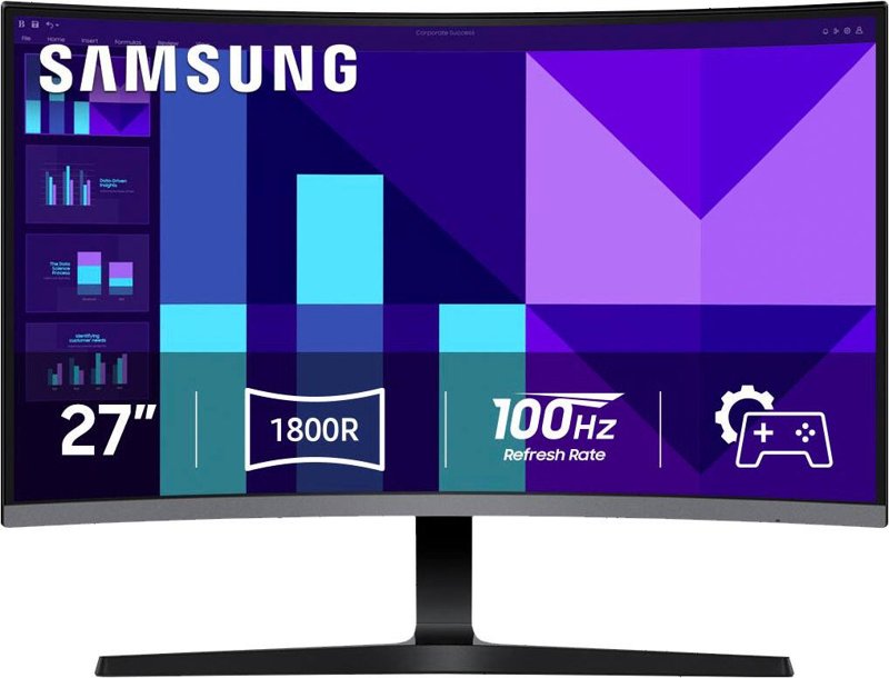 Samsung 27" curved monitor
