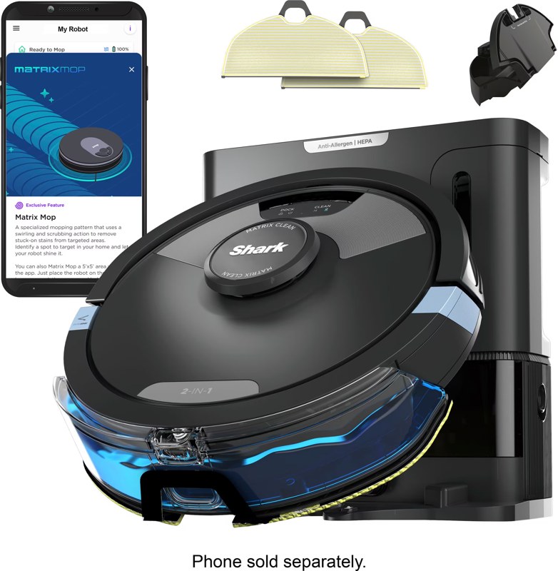 Shark Matrix Plus robot vacuum + mop