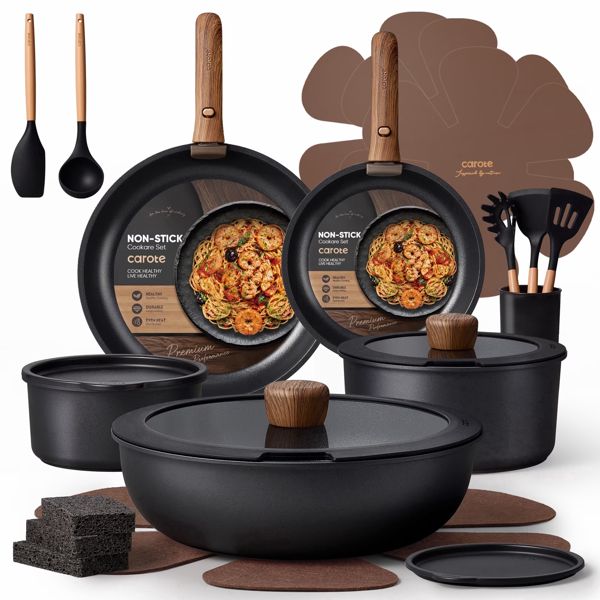 Carote nonstick pots & pans set
