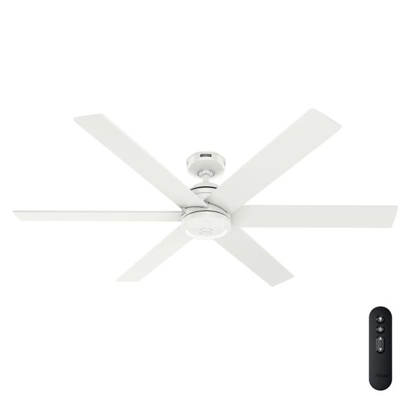 Hunter 60" outdoor ceiling fan with remote (refurb)