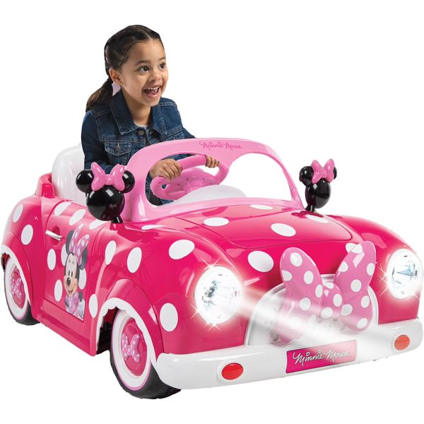 Huffy 6V Disney Minnie Mouse ride-on car w/