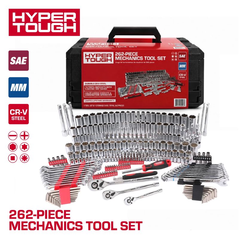 Hyper Tough 262-pc tool set