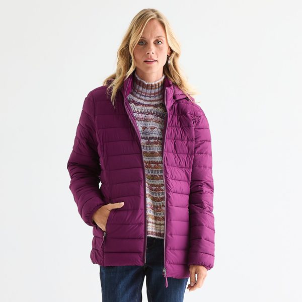 St. John's Bay women's puffer jacket