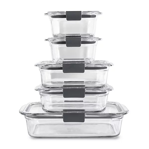 Rubbermaid Brilliance glass set